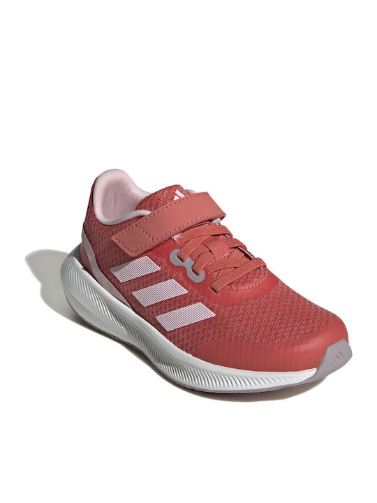 Runfalcon 3.0 El K Αθλητικά Παιδικά Παπούτσια Running με Σκρατς Κόκκινα