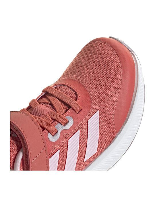Runfalcon 3.0 El K Αθλητικά Παιδικά Παπούτσια Running με Σκρατς Κόκκινα