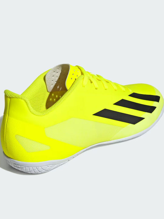 adidas X Crazyfast Club Ποδοσφαιρικά Παπούτσια Σάλας IN Κίτρινα