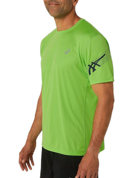 Icon Athletic T-shirt Electric Lime/french Blue