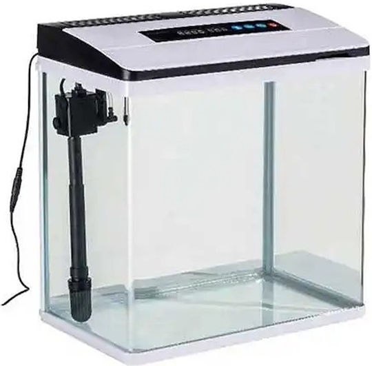 Led Fish Aquarium Capacity 53lt with 42x47x47cm White