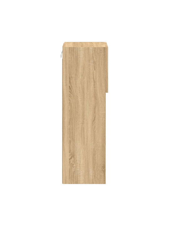 Wall Cabinets Brown 2 Pieces 30.5x30x90cm