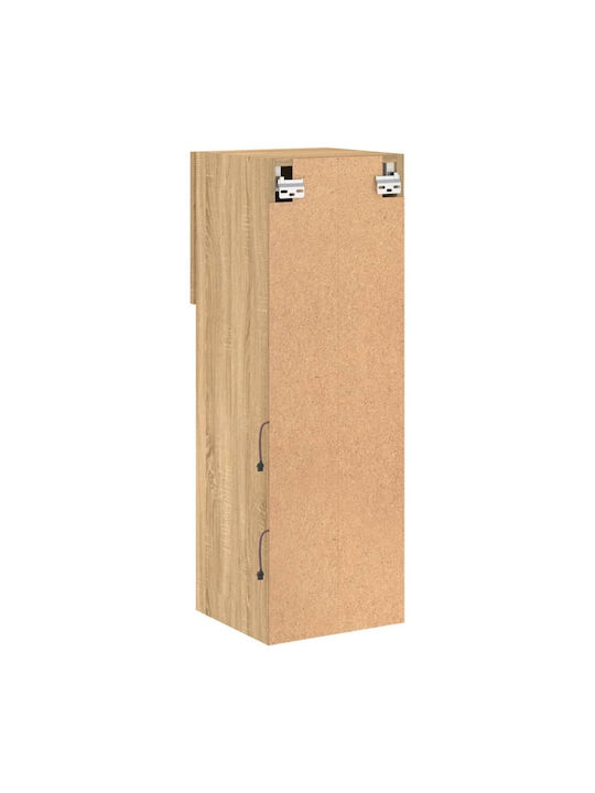 Wall Cabinets Brown 2 Pieces 30.5x30x90cm