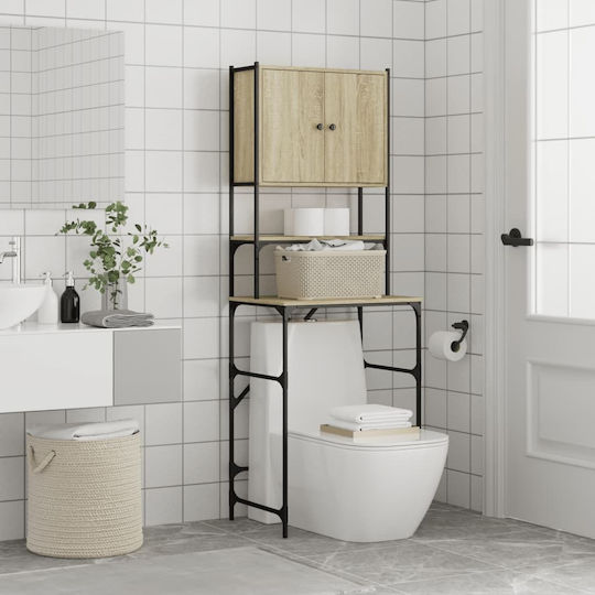 vidaXL Ντουλάπι Μπάνιου Πλυντηρίου 67x48x194cm Sonoma