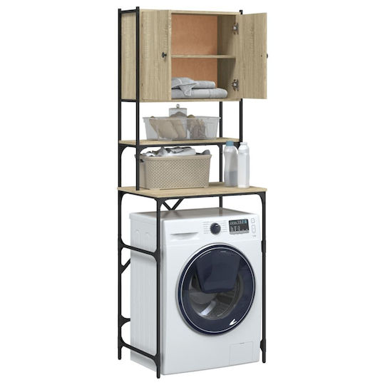 vidaXL Ντουλάπι Μπάνιου Πλυντηρίου 67x48x194cm Sonoma