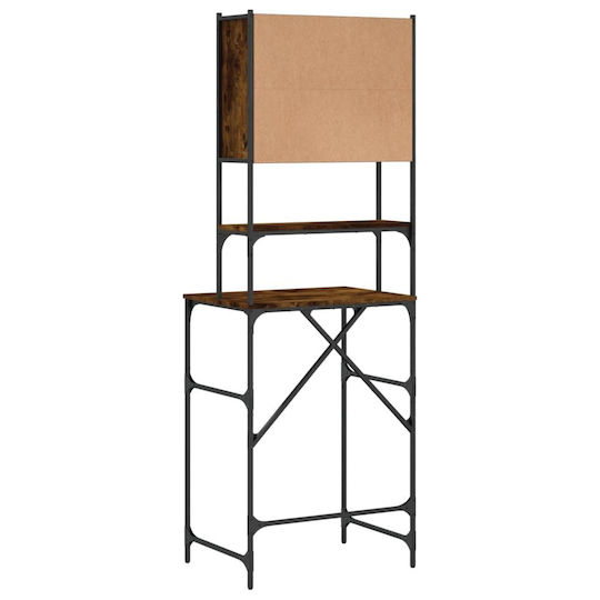 vidaXL Badezimmerschrank Wäscherei B67xT48xH194cm Eiche