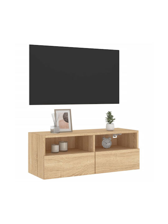 Έπιπλο Τηλεόρασης Sonoma Δρυς Μ80xΠ30xΥ30cm