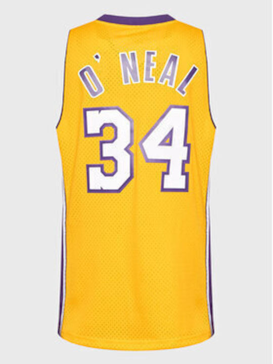 Mitchell & Ness Los Angeles Lakers Shaquille O'neal 1999-00 Swingman Jersey Style Basketball