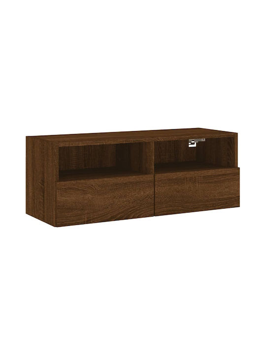 TV Stand Brown Oak L80xW30xH30cm