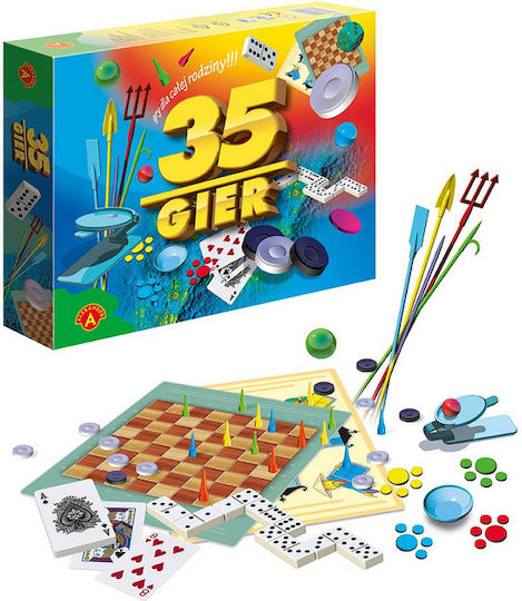 Board Game 35 Toys for 1+ Players 5+ Years Old (PL) Alexander Toys