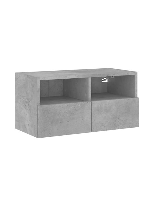 TV-Möbel Hölzernes Gray L60xB30xH30cm