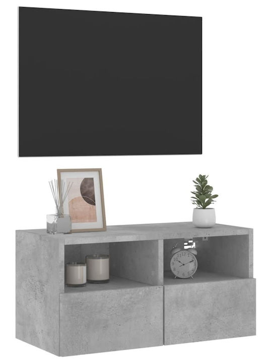 TV-Möbel Hölzernes Gray L60xB30xH30cm