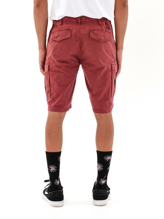 Emerson Men's Shorts Chino Burgundy