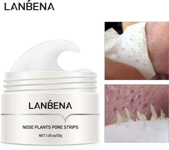 Lanbena Nose Plants Pore Μάσκα Ομορφιάς Προσώπου για Απολέπιση / Καθαρισμό 30gr