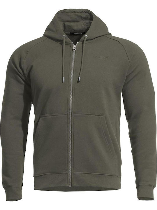Pentagon Griffin Ζακέτα Fleece Χακί Pentagon Griffin Ζακέτα Fleece Χακί