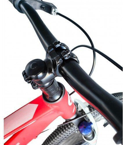 Energy Enigma 24" Παιδικό Mountain Bike 7 Ταχυτήτων με Δισκόφρενα και Σκελετό Αλουμινίου Κόκκινο