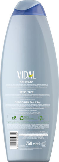 Vidal Gel De Duș Și Miros Talc 750ml