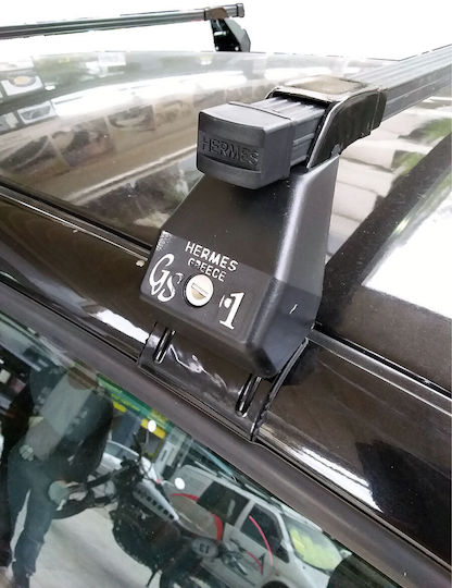 Hermes Metallische Autodachträger Für Seat Arosa 3D mit Dachträgerfüßen MPSAROSA01