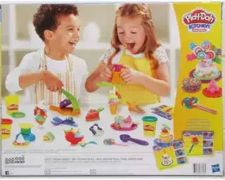 Hasbro Play-Doh Plasticine - Game Kitchen Creations for 3+ Years, 10pcs E2412