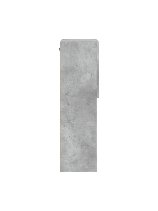 Kabinett Wand mit LED Gray 40.5x30x102cm