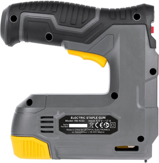 Rebel Battery Brad Nailer / Stapler Gun 3.7V for Nails / Staples