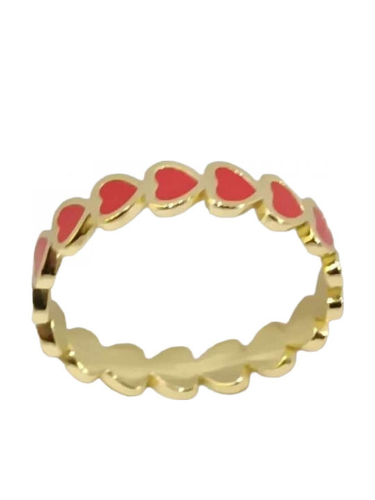 Prince Silvero Damen Ring aus Silber Vergoldet