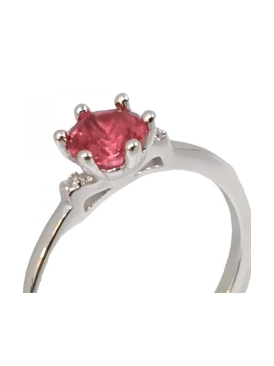 Prince Silvero Ring with Zircon made of Silver