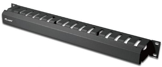 Equip Capac Panou pentru Rack 1U 19" 12 Porturi Negru