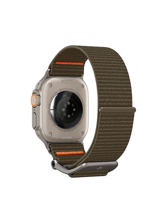 Spigen Durapro Flex Ultra Λουράκι Χακί (Apple Watch 49mm/45mm/44mm/42mm)