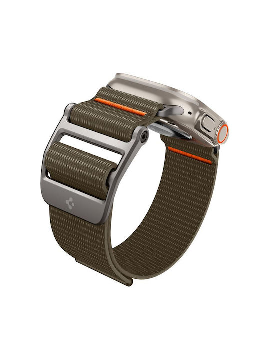 Spigen Durapro Flex Ultra Λουράκι Χακί (Apple Watch 49mm/45mm/44mm/42mm)