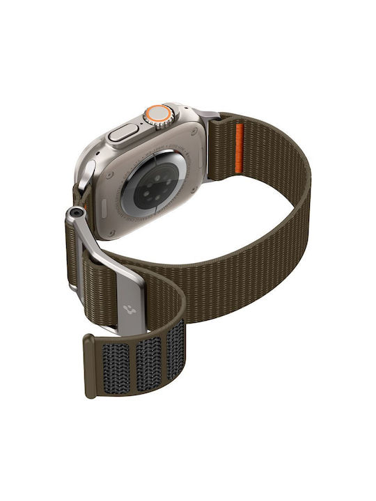 Spigen Durapro Flex Ultra Λουράκι Χακί (Apple Watch 49mm/45mm/44mm/42mm)