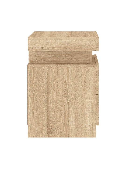 Noptiere Stejar Sonoma 2buc 35x39x55cm