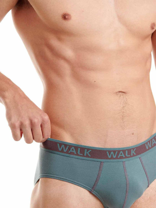 Walk Men's Briefs 2Pack Raff-grena