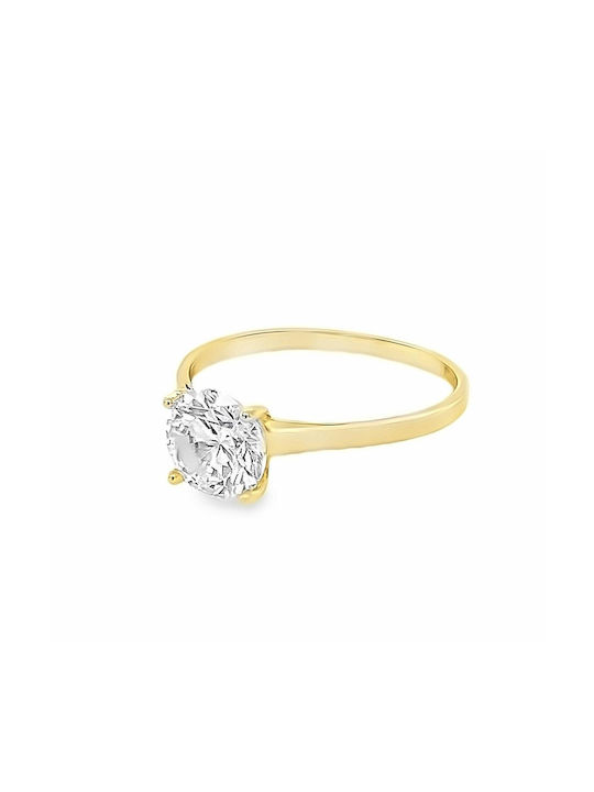 Xryseio Single Stone from Gold 14K