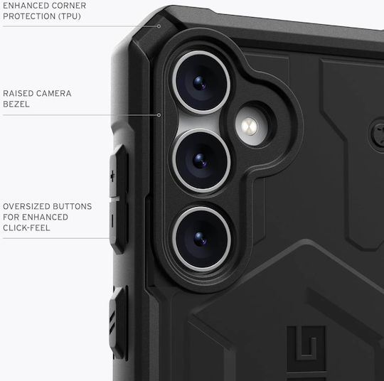 UAG Pathfinder Back Cover Σιλικόνης / Πλαστικό 2mm Μαύρο (Galaxy S24 Ultra)