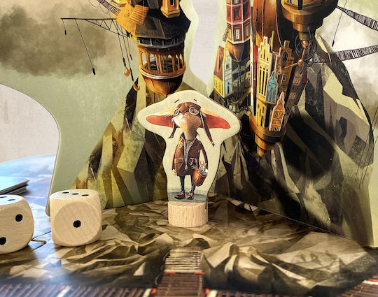 Board Game Η Κουρδιστή Πόλη for 2-4 Players 6+ Years Old (EN) Marbushka