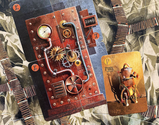 Board Game Η Κουρδιστή Πόλη for 2-4 Players 6+ Years Old (EN) Marbushka