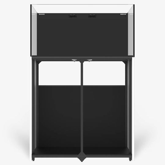 Waterbox Aquariums Ενυδρείο Ψαριών Χωρητικότητας 186lt με Φίλτρο, 90x50x45εκ. Μαύρο