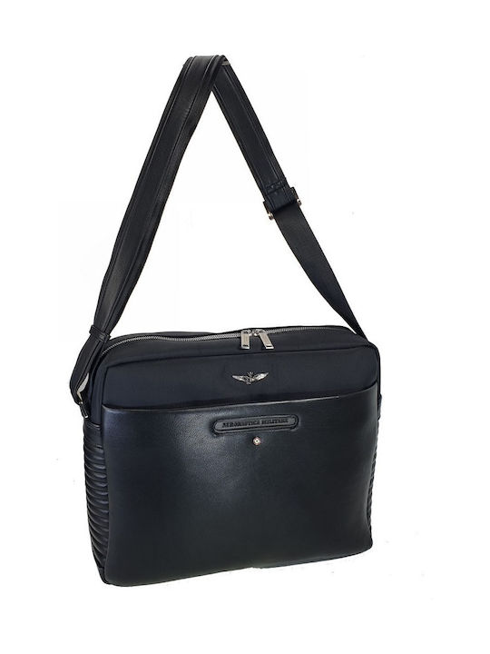 Leather Men's Bag Shoulder / Crossbody Black