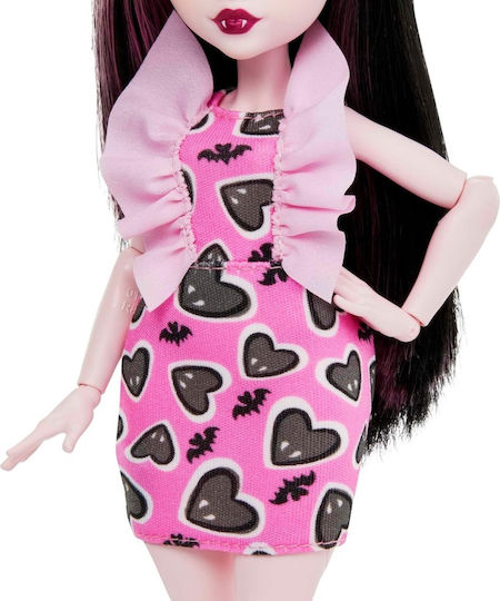 Mattel Draculaura Κούκλα για 4+ Ετών 30εκ.