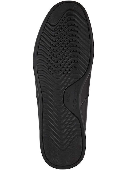 Ascanio Δερμάτινα Ανδρικά Loafers σε Μαύρο Χρώμα