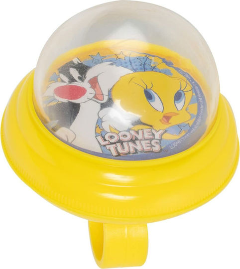 Looney Tunes Παιδικό Κουδούνι Ποδηλάτου Κίτρινο