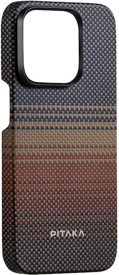 Pitaka Magez 5 Back Cover Aramid Fiber 1.05mm Sunset (iPhone 15 Pro)