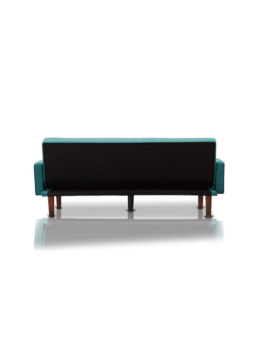 Dreisitzer Sofa Bett Türkis 188x80x97cm