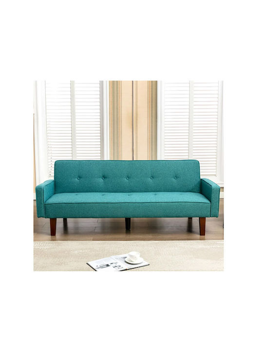 Dreisitzer Sofa Bett Türkis 188x80x97cm