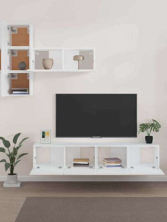Living Room TV Unit White L80xW30xH30cm