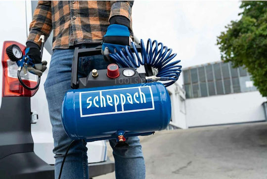 Scheppach Hc06 Einphasig Luftkompressor mit Lufttank 6Es S7187184