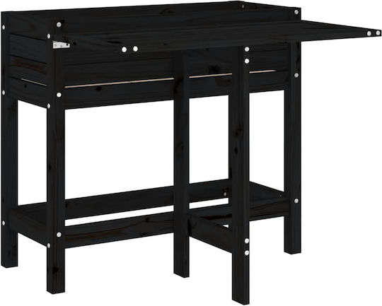 vidaXL Blumenkasten Hölzernes Black vidaXL Blumenkasten Hölzernes Black