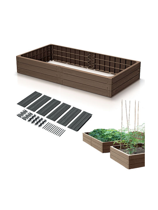 Prosperplast Planter Box Plastic Rustykal 148x129cm.