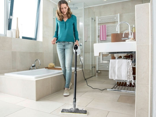 Karcher SC 1 EasyFix Ατμοκαθαριστής Πίεσης 3bar με Ρόδες και Κοντάρι